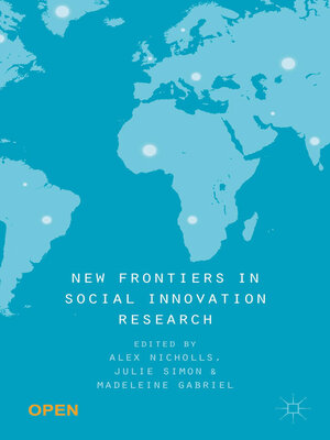 cover image of New Frontiers in Social Innovation Research